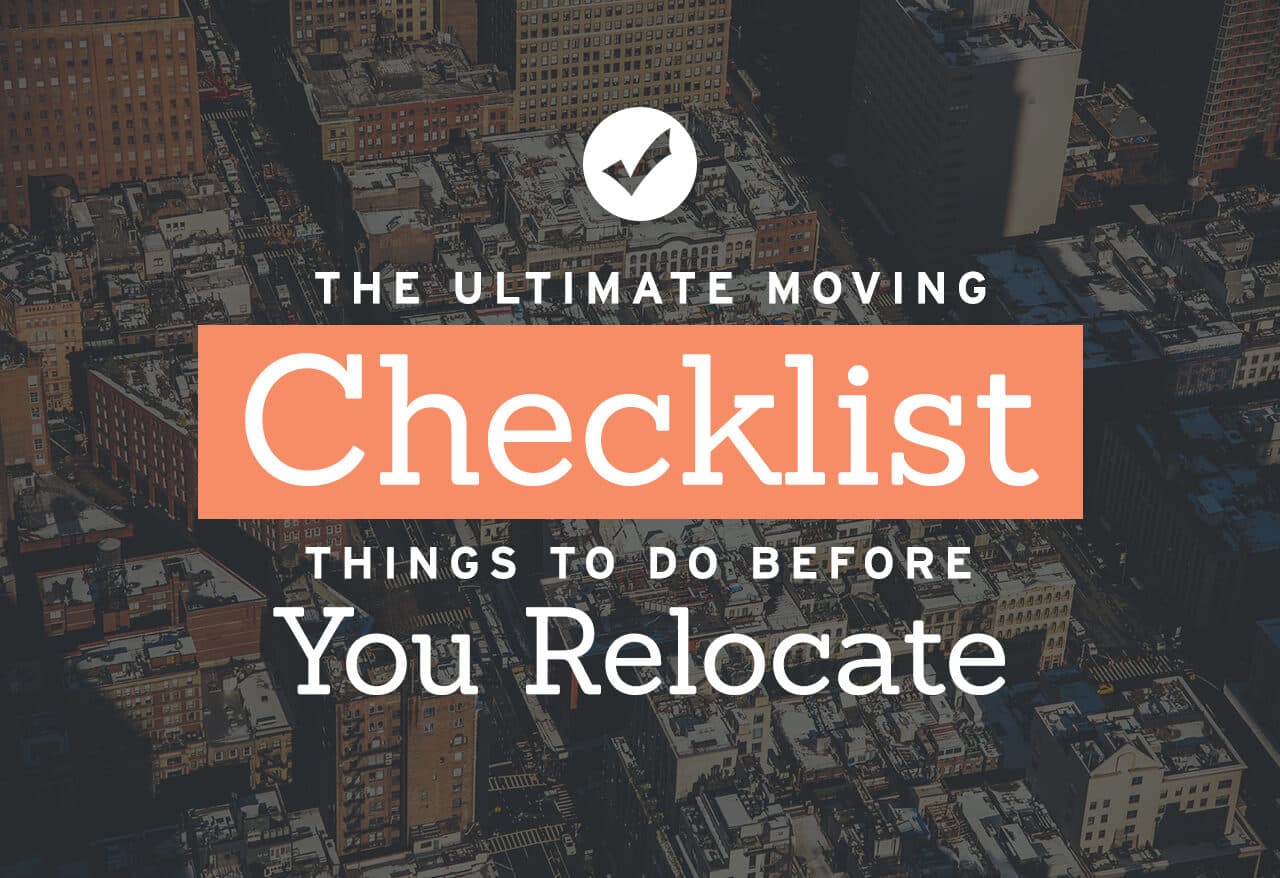 The Ultimate Moving Checklist